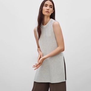 Aritzia Wilfred Palmier Sleeveless Sweater